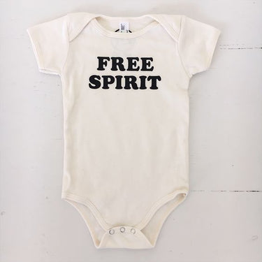 Savage Seeds Free Spirit Onesie, Natural White